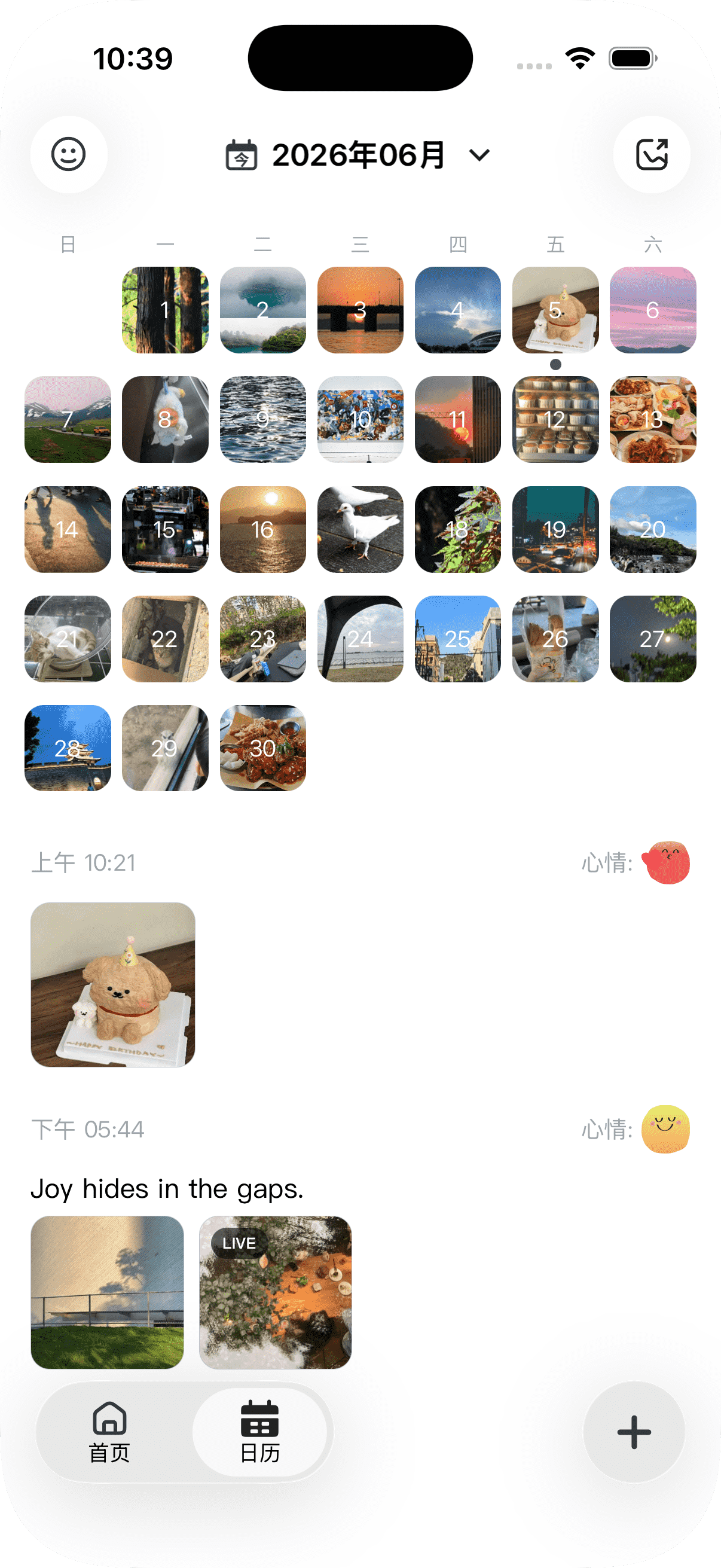 星星岛按照片翻看日子截图